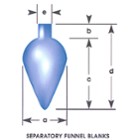 Separatory Funnel Blanks